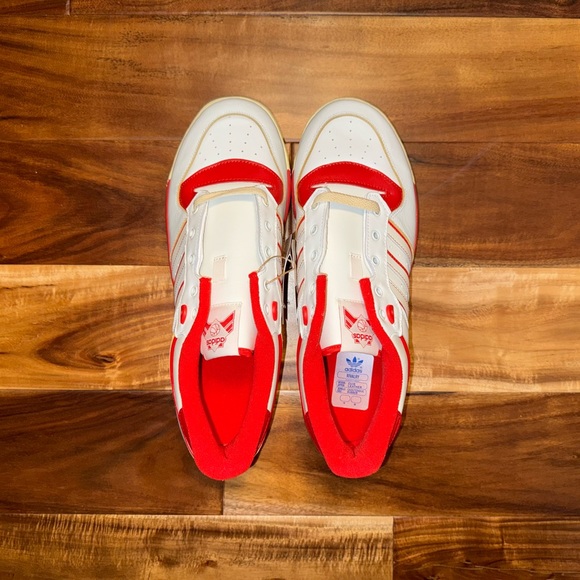 SOLD❗️- Adidas Rivalry Low 86 Core White/Team Power Red GZ2557 - Size 13 - Picture 8 of 16